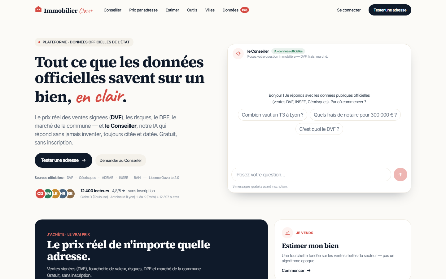 Immobilier Closer