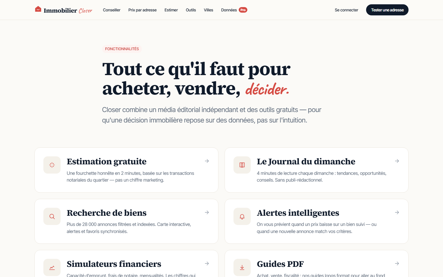 Immobilier Closer