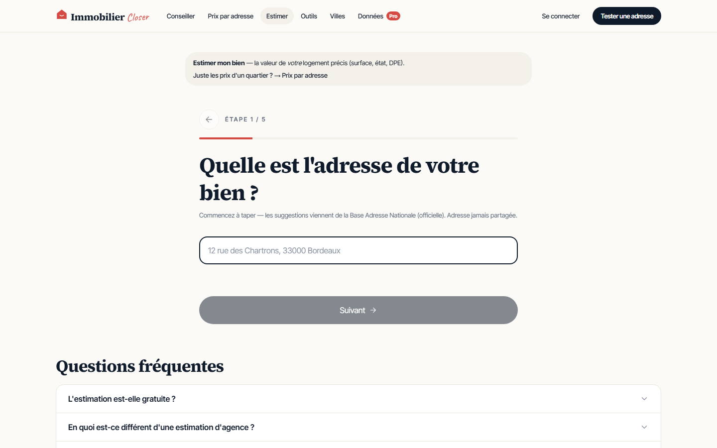 Immobilier Closer