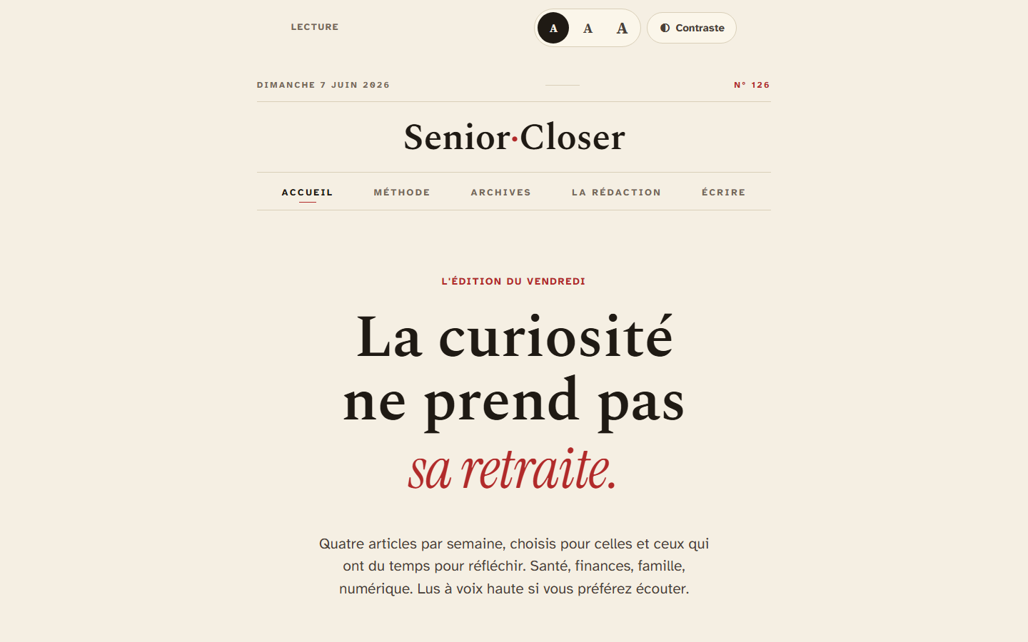 Senior Closer